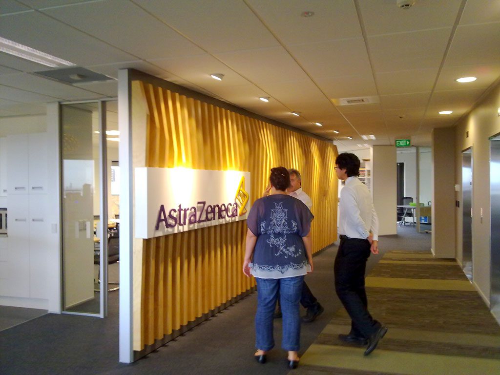 Astra Zeneca Office Fitout 2010
